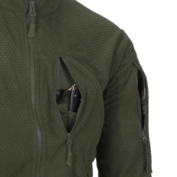 Helikon Alpha Tactical Fleece - Olive Green