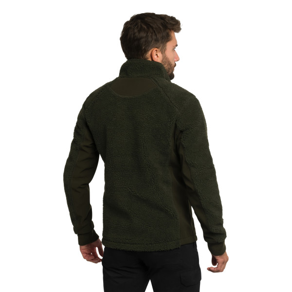 Флісова кофта Mil-Tec Bearforce Cold Weather Teddy-Fleece - Olive
