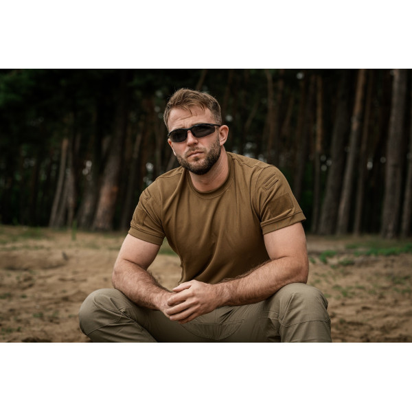 Термоактивна футболка Helikon Tactical T-shirt TopCool - Coyote