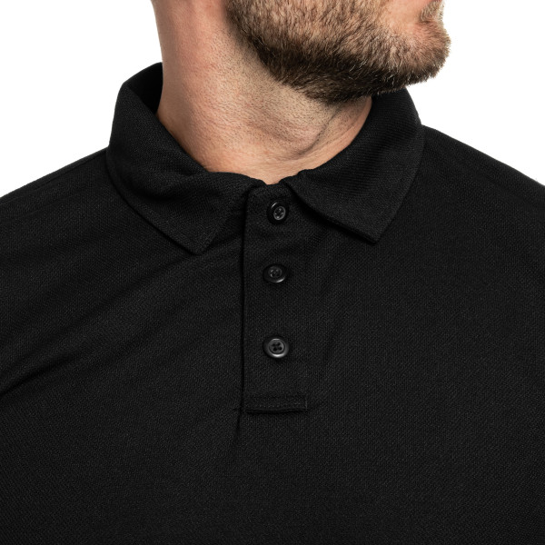 Футболка поло Mil-Tec Tactical Quickdry - Black