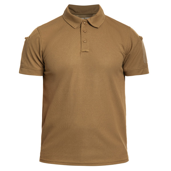 Футболка поло Mil-Tec Tactical Quickdry - Coyote