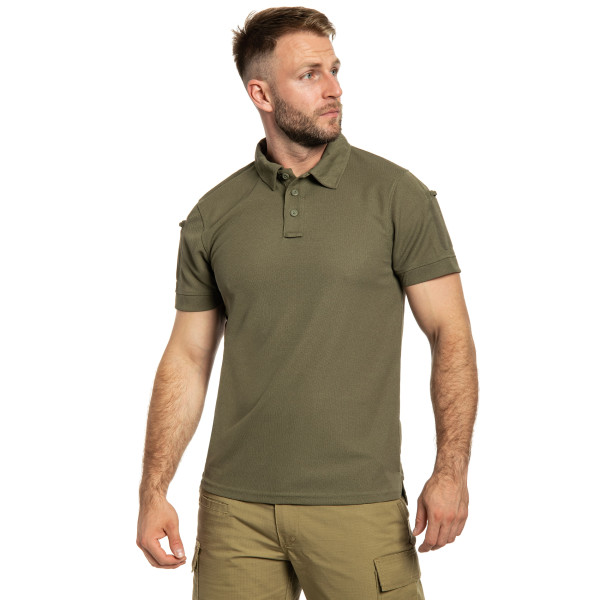 Футболка поло Mil-Tec Tactical Quickdry - Olive