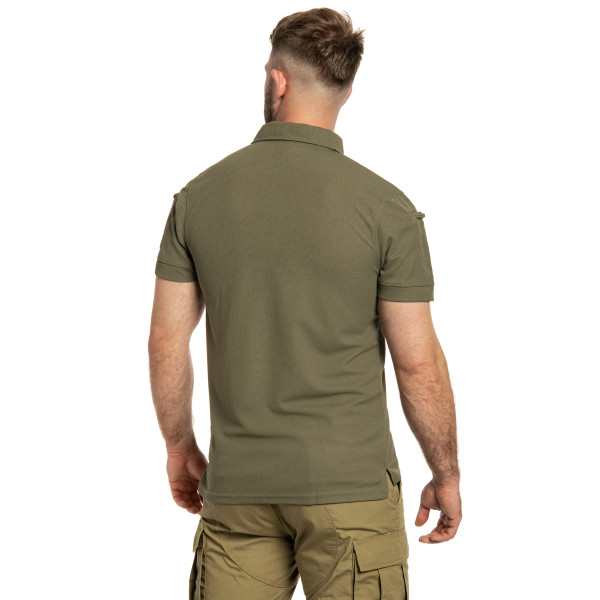 Футболка поло Mil-Tec Tactical Quickdry - Olive