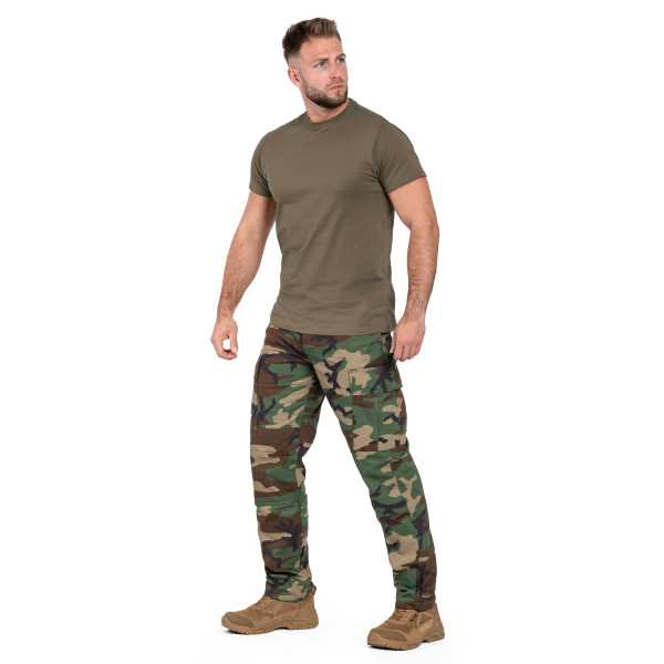 Футболка T-shirt Mil-Tec - Stone Grey/Olive