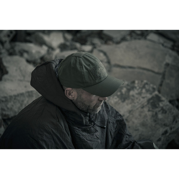 Бейсболка plus velcro Helikon PolyCotton Rip-Stop - Olive Green