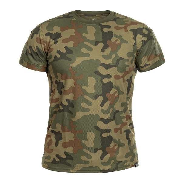 Термоактивна футболка Helikon Tactical T-shirt TopCool - wz.93 Pantera PL Woodland