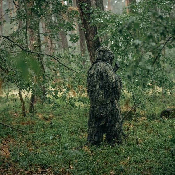Камуфляжний костюм Mil-Tec Ghillie "Anti Fire" - Woodland