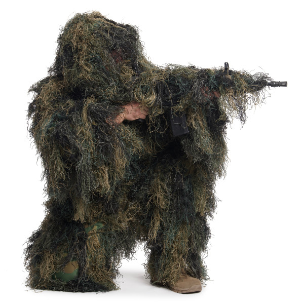 Камуфляжний костюм Mil-Tec Ghillie "Anti Fire" - Woodland