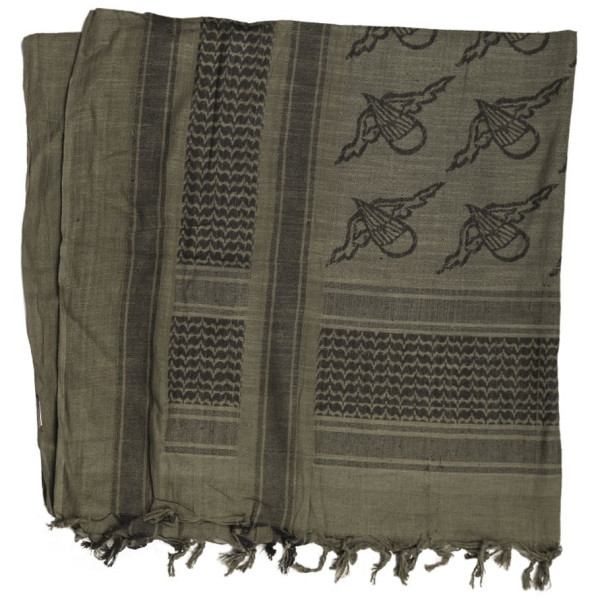Арафатка захисний шарф Mil-Tec Paratrooper - Olive/Black