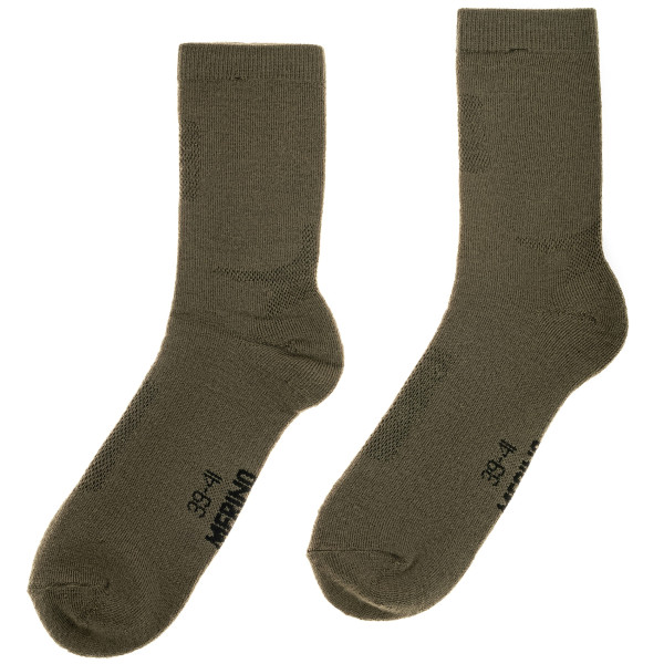 Шкарпетки Mil-Tec Merino - Olive - 1 пари