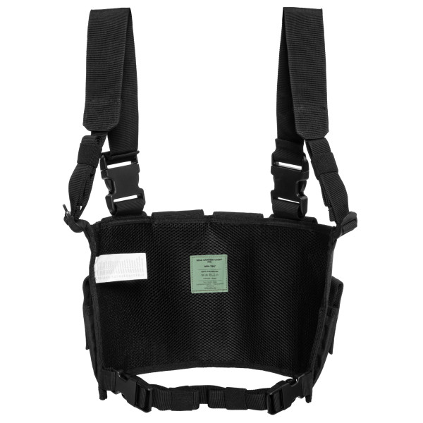 Ремінно-плечова система Mil-Tec Mag Carrier Chest Rig - Black