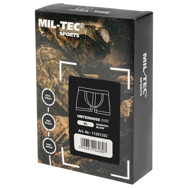Термоактивні боксери Mil-Tec Black - 2 пари