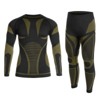 Термоактивна білизна Mil-Tec 4-Way Stretch Performance - Black
