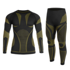 Термоактивна білизна Mil-Tec 4-Way Stretch Performance - Black