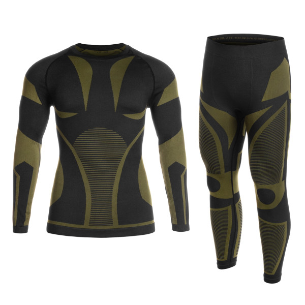 Термоактивна білизна Mil-Tec 4-Way Stretch Performance - Black