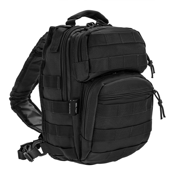 Рюкзак через плече Mil-Tec One Strap Assault 10 л - Black