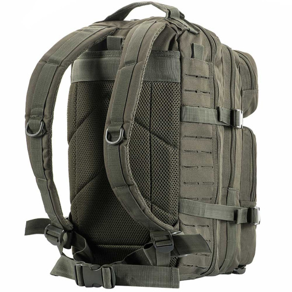 Рюкзак M-Tac Large Assault Pack Laser Cut 36 л - оливковий