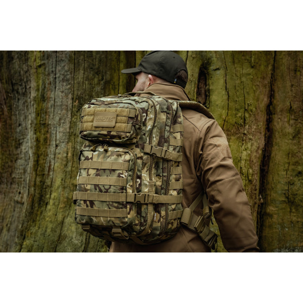 Рюкзак Mil-Tec Assault Pack Large 36 л - Arid MC Camo