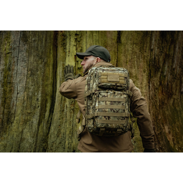 Рюкзак Mil-Tec Assault Pack Large 36 л - Arid MC Camo