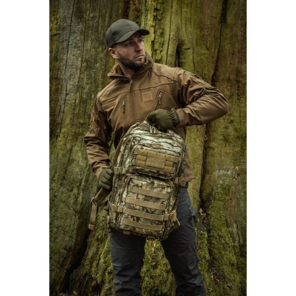 Рюкзак Mil-Tec Assault Pack Large 36 л - Arid MC Camo