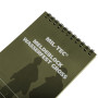 Водонепроникний блокнот Mil-Tec Olive – 100 x 150 мм