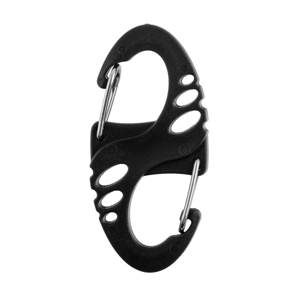 Набір карабінів Mil-Tec S-Hook Black - 10 шт.