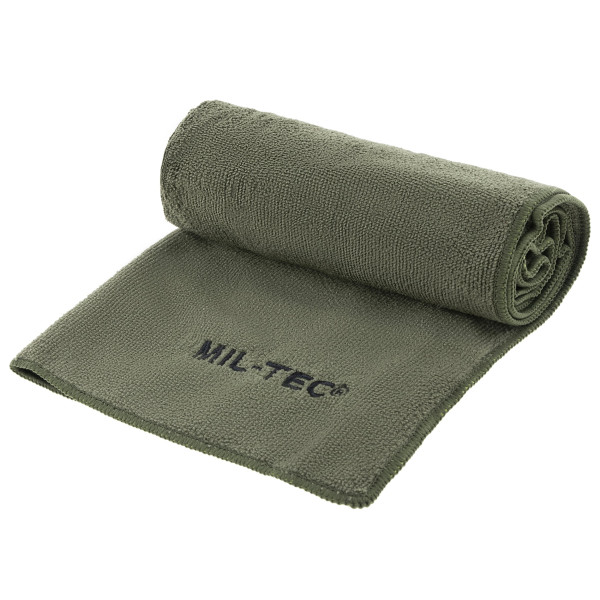 Швидковисихаючий рушник Mil-Tec 80 x 40 см - Olive