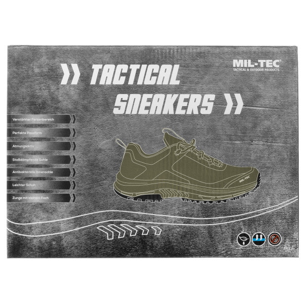 Тактичні кросівки Mil-Tec Tactical Sneaker - Olive