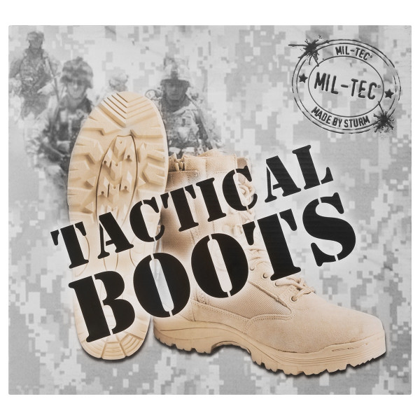 Черевики Mil-Tec Tactical Boots - Khaki